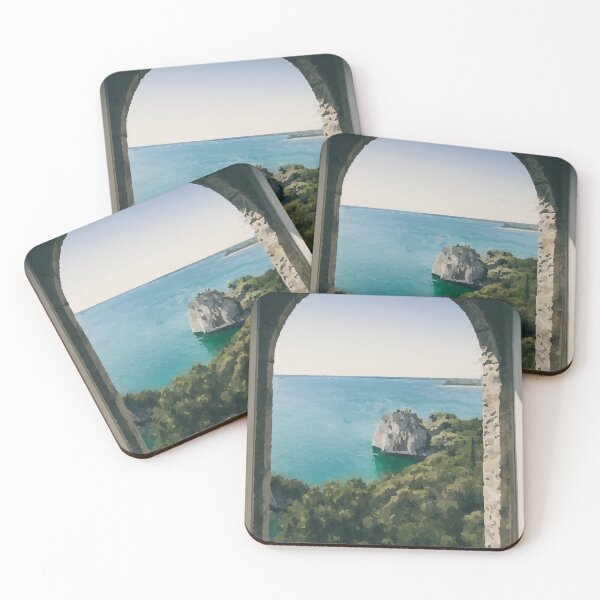 Item preview, Italian Coastal View - Watercolour Style designed and sold by WWWC2288.
