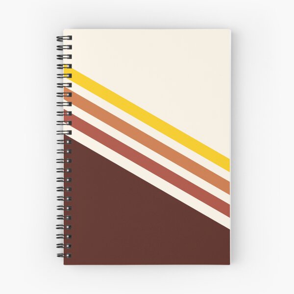 Aperçu de l'œuvre Motif de rayures rétro vintage des années 70 créée et vendue par ind3finite.
