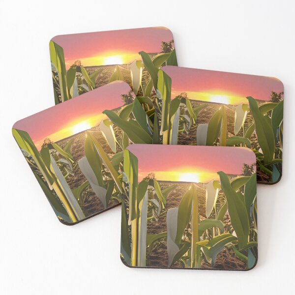 Item preview, Sunset Over A Field Of Corn designed and sold by TiltedCode.