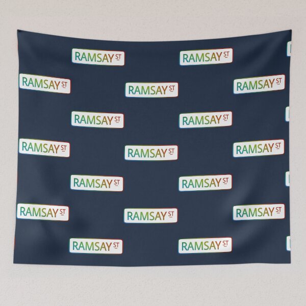 Item preview, Rainbow Ramsay St Sign - Neighbours designed and sold by RetrowarriorGBs.