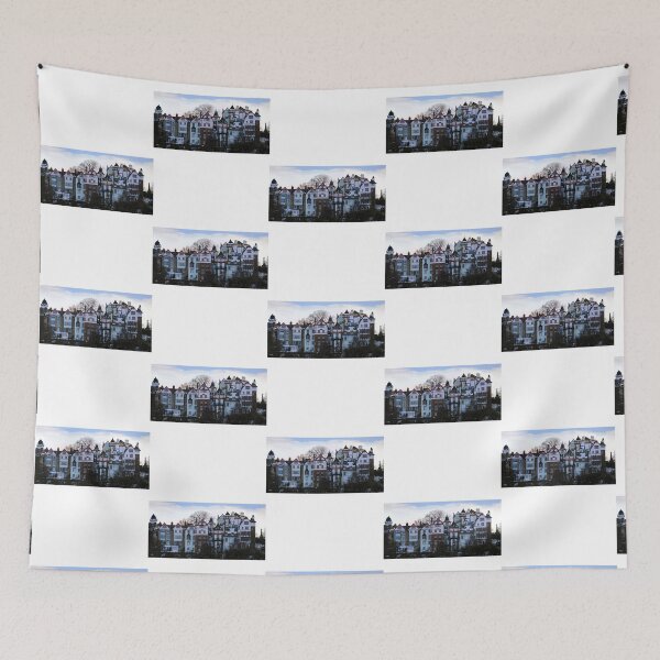 Item preview, Ramsay Gardens at dusk, Edinburgh designed and sold by RetrowarriorGBs.