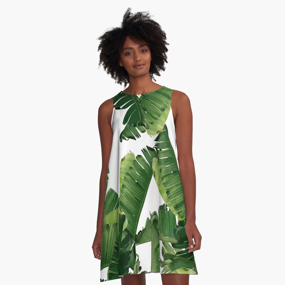 Banana leaf dress topshop best sale