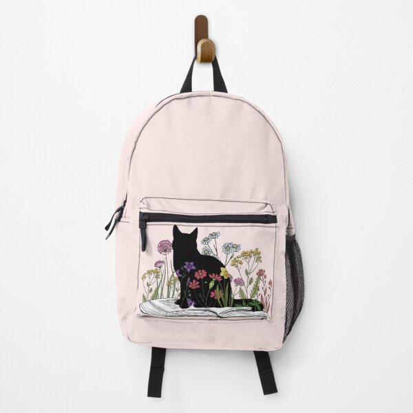 Artikelvorschau, Katzen Blumen und Bücher entworfen und verkauft von Dollfacedesign.