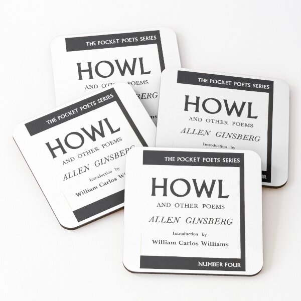 Item preview, Funny Man Howl Cover Allen Ginsberg Awesome For Music Fans designed and sold by Teston145Duerr.