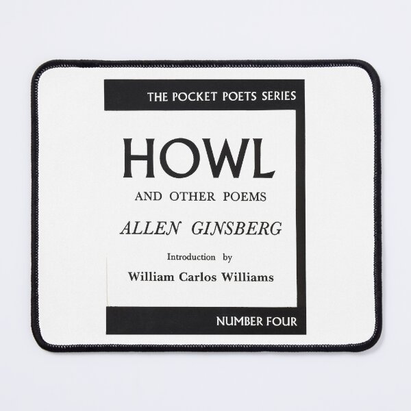 Item preview, Funny Man Howl Cover Allen Ginsberg Awesome For Music Fans designed and sold by Teston145Duerr.