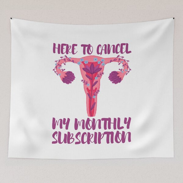 Item preview, My Monthly, Hysterectomy, Uterus, Uterus Cancer, Fibroids, Hysterectomy Surgery  designed and sold by AmputTee.