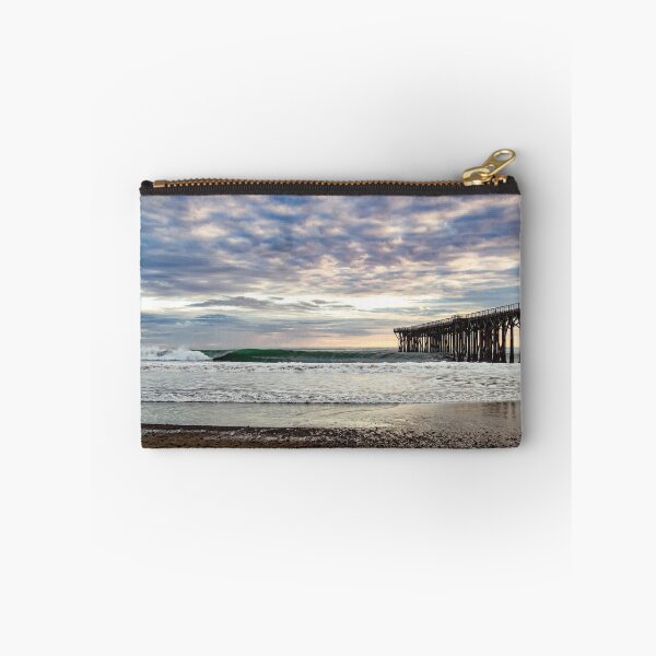 Item preview, Ocean Sunset With Pier, Hearst Park designed and sold by tidalstock.