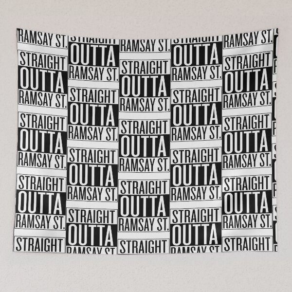 Item preview, Straight Outta Ramsay Street designed and sold by RetrowarriorGBs.