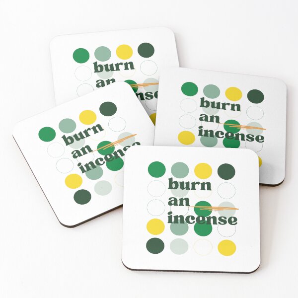 Item preview, Burn An Incense (Green) | Funny Quotes | Minded Inc designed and sold by MindedInc.