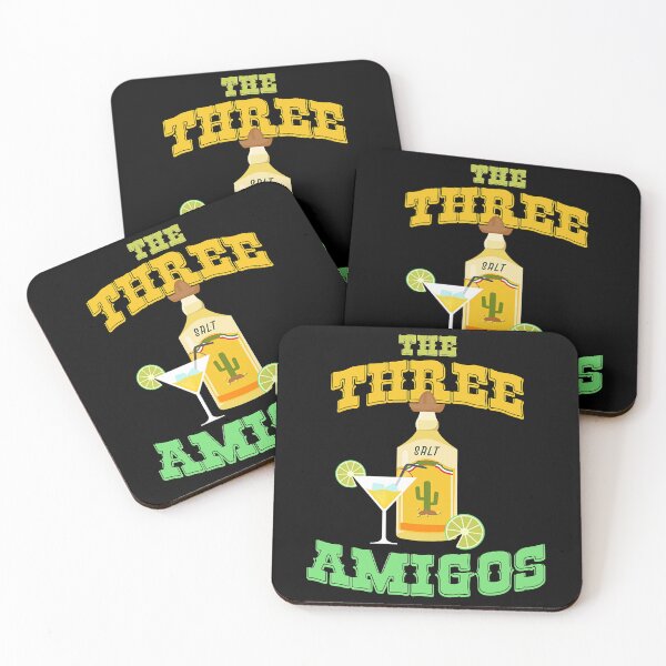 Item preview, the three amigos cinco de mayo tequila mexico chili mexican nachos designed and sold by RetrowarriorGBs.