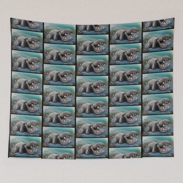 Item preview, The Hippo designed and sold by MonkeyTales.