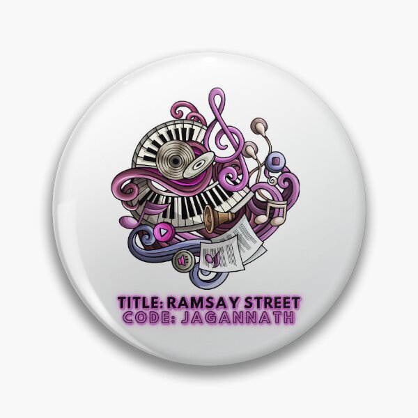 Item preview, Title Ramsay street Code jagannath music pianokeys instruments designed and sold by RetrowarriorGBs.