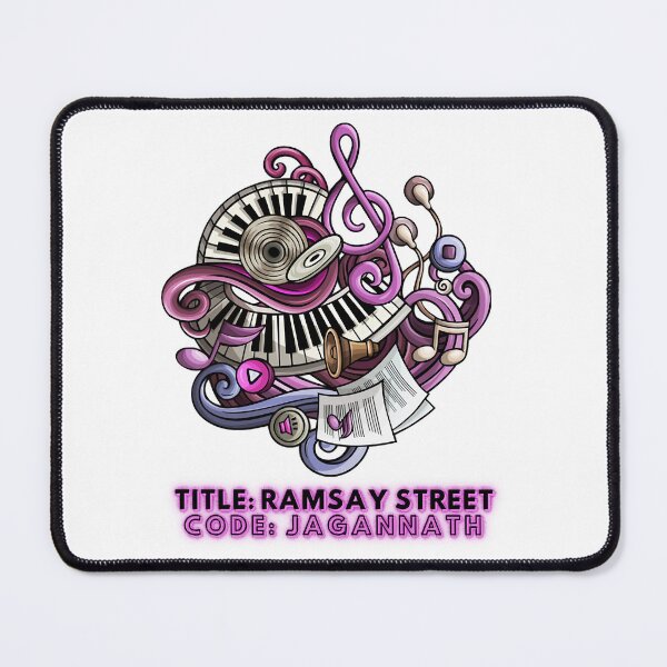 Item preview, Title Ramsay street Code jagannath music pianokeys instruments designed and sold by RetrowarriorGBs.