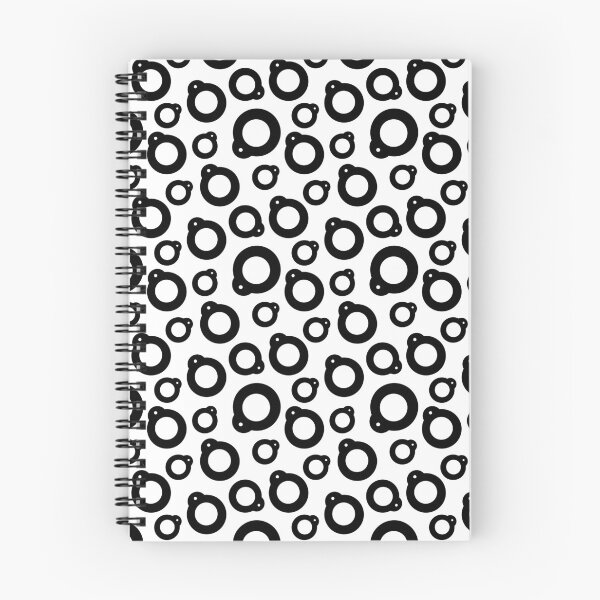Item preview,  Blythe Doll Pullring Silhouette Seamless Pattern - Black and White designed and sold by FreyaDraws.