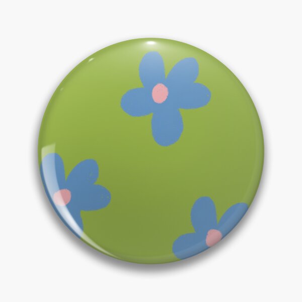 Item preview, Floral Forget Me Not Pattern designed and sold by hotdogwurld.