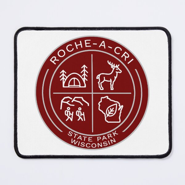 Item preview, Roche-a-cri State Park Heraldic Logo designed and sold by VanyaKar.