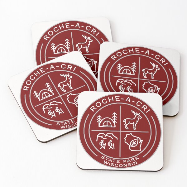 Item preview, Roche-a-cri State Park Heraldic Logo designed and sold by VanyaKar.