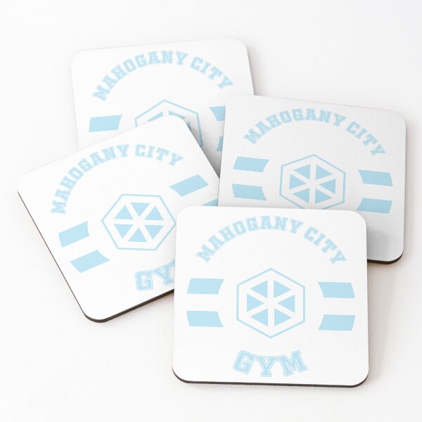 Item preview, Mahogany City Gym - Glacier Badge designed and sold by shanemuir5.