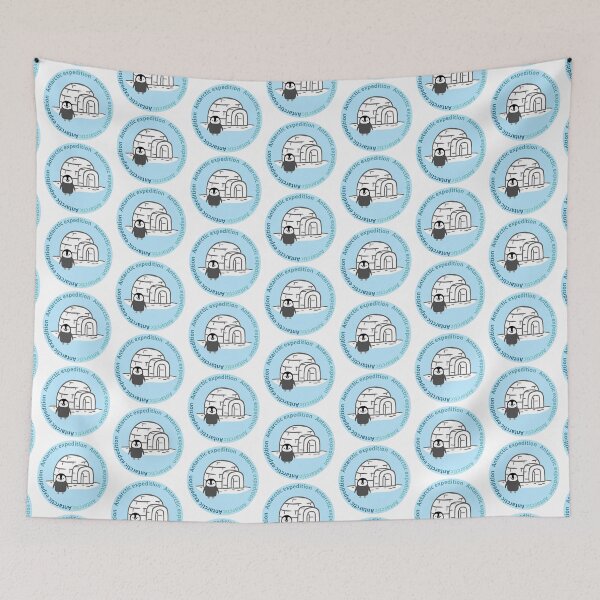Item preview, Antarctic expedition,penguin,igloo designed and sold by zzzozzo.