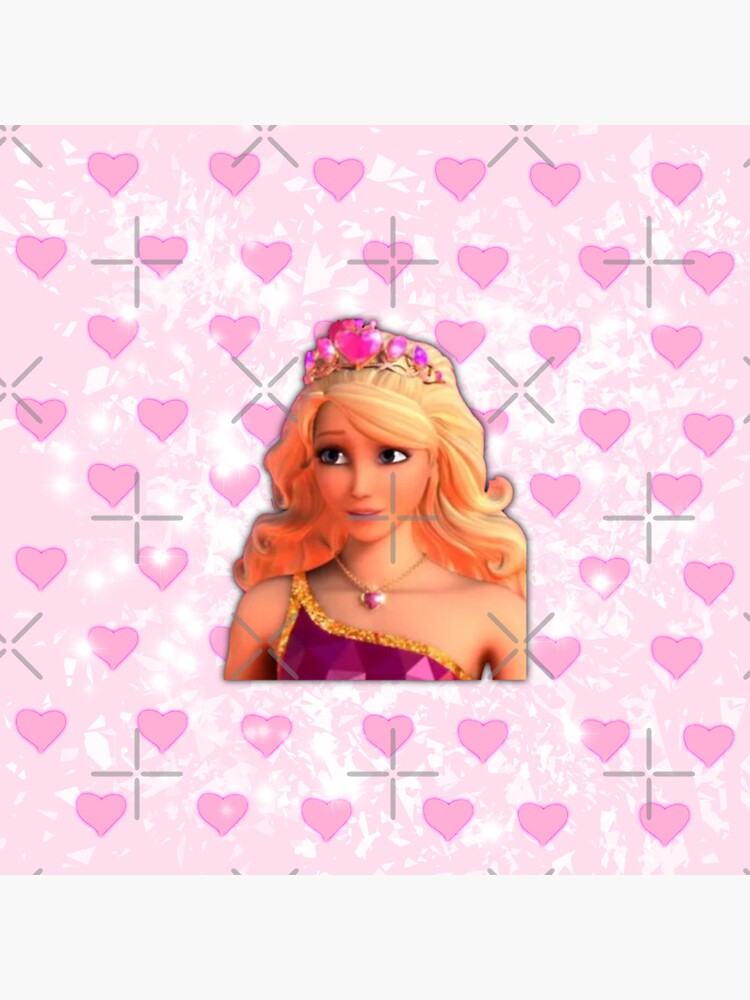 Impression photo for Sale avec l'œuvre « Joyeux anniversaire princesse -  Barbie » de l'artiste SereneSketches
