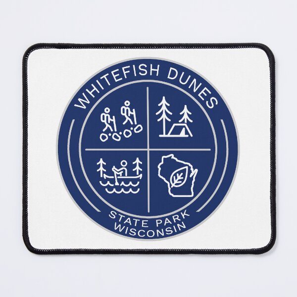 Item preview, Whitefish Dunes State Park Heraldic Logo designed and sold by VanyaKar.
