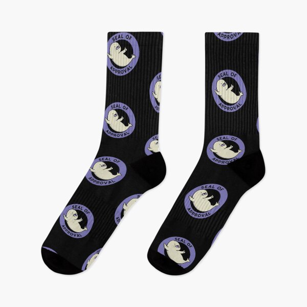 Item preview, Seal Of Approval Funny Animal Puns (Dark BG) designed and sold by punnybone.