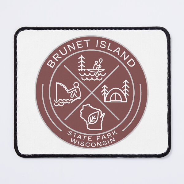 Item preview, Brunet Island State Park Heraldic Logo designed and sold by VanyaKar.