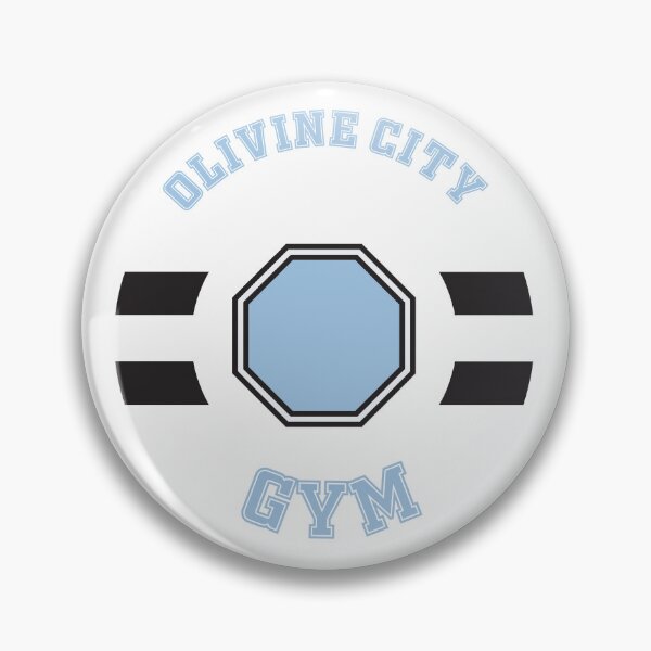 Item preview, Olivine City Gym - Mineral Badge designed and sold by shanemuir5.