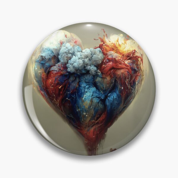 Item preview, Heart Exploding with Love designed and sold by CryptoThings.
