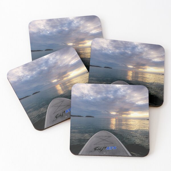 Item preview, Sunset Paddle Boarding designed and sold by tidalstock.