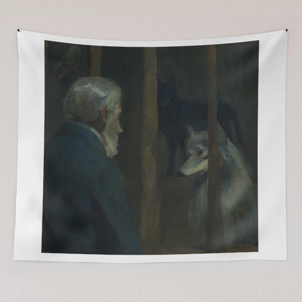 Item preview, The Silver-Haired Wolf (and Canis Lupus) designed and sold by Tinglesmith.