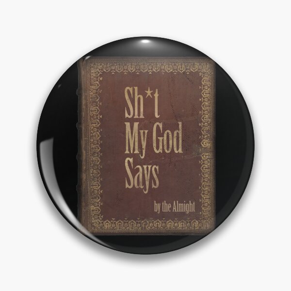 Item preview, Sh*t My God Says Book - Distressed Look designed and sold by risible.