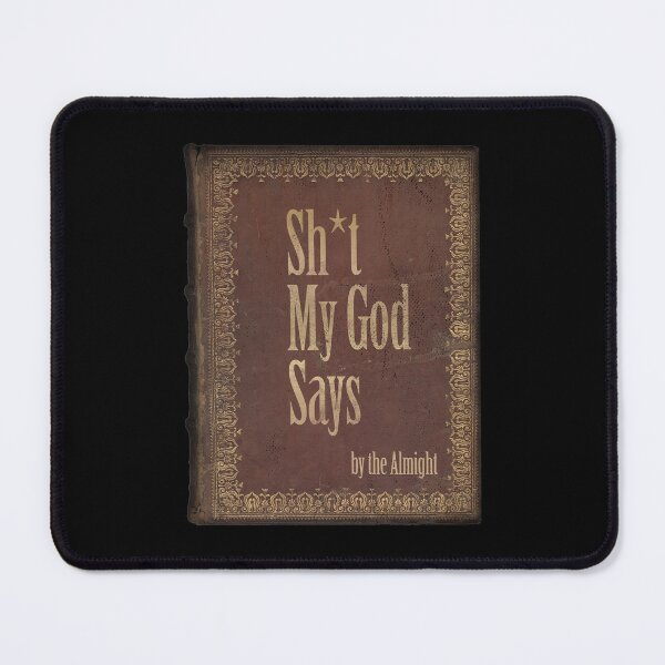 Item preview, Sh*t My God Says Book - Distressed Look designed and sold by risible.