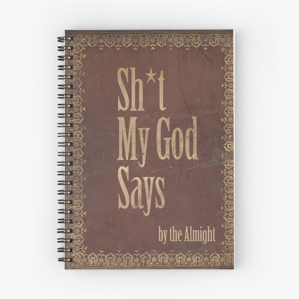 Item preview, Sh*t My God Says Book - Distressed Look designed and sold by risible.