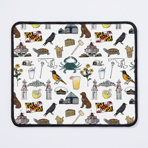Item preview, Maryland Pattern - White designed and sold by Elizabeth Weglein.
