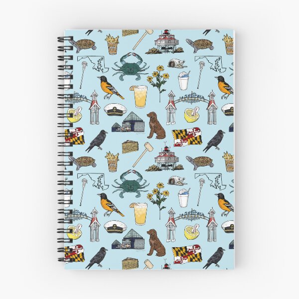 Item preview, Maryland Pattern - Blue designed and sold by Elizabeth Weglein.