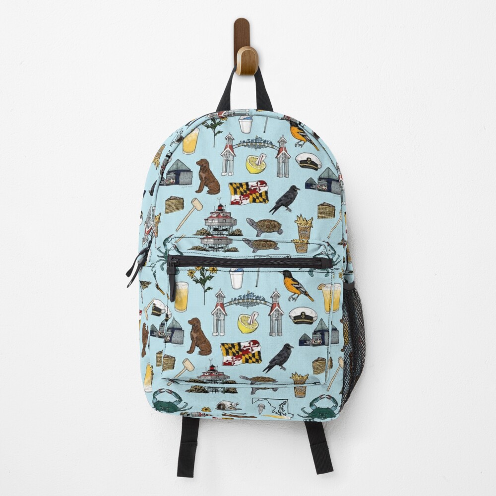 Disover Maryland Pattern - Blue | Backpack