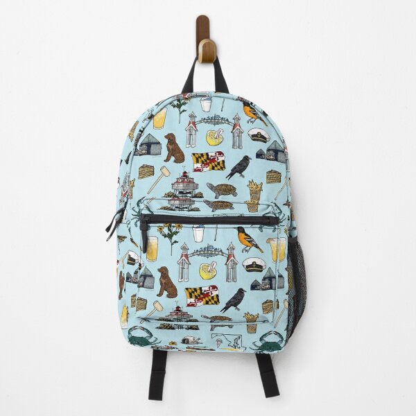 Discover Maryland Pattern - Blue | Backpack