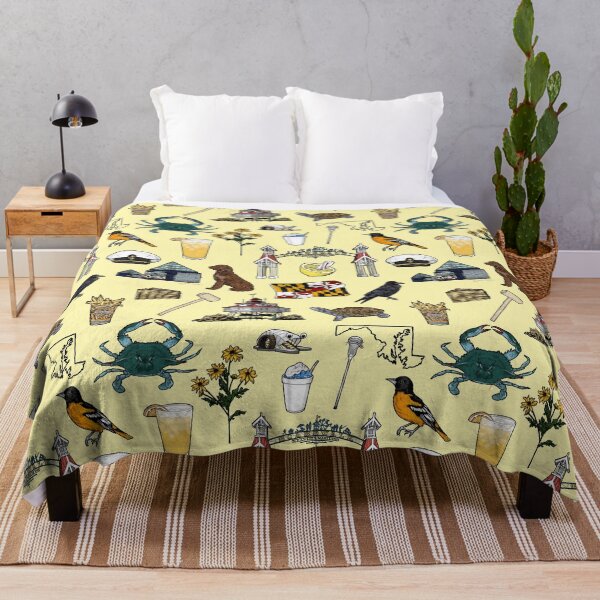 Item preview, Maryland Pattern - Yellow designed and sold by Elizabeth Weglein.