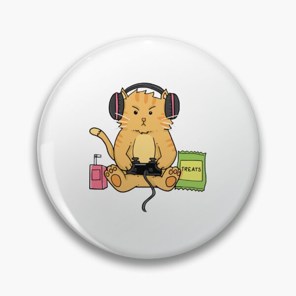 Item preview, Cat Gamer designed and sold by mickyjj.