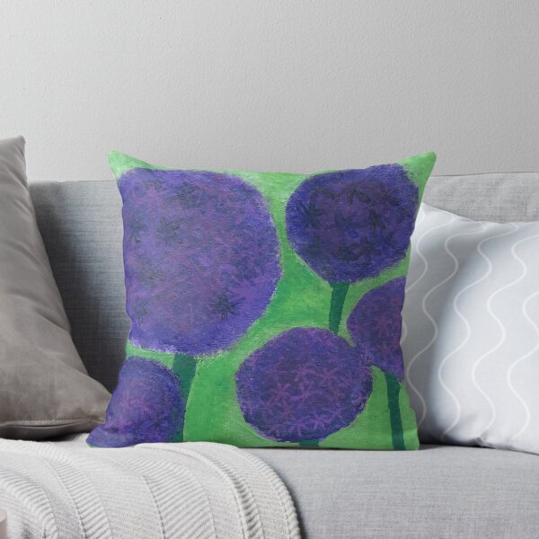 Item preview, Allium Flowers designed and sold by Janine-Brewster.