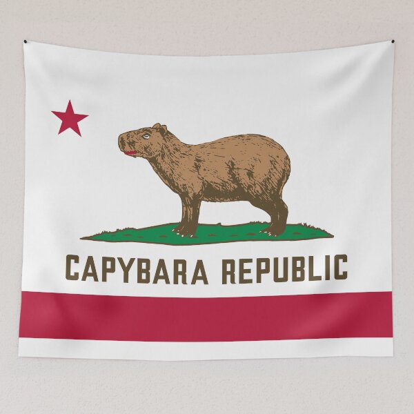 Item preview, Capybara Republic (on white) designed and sold by Groenendijk.
