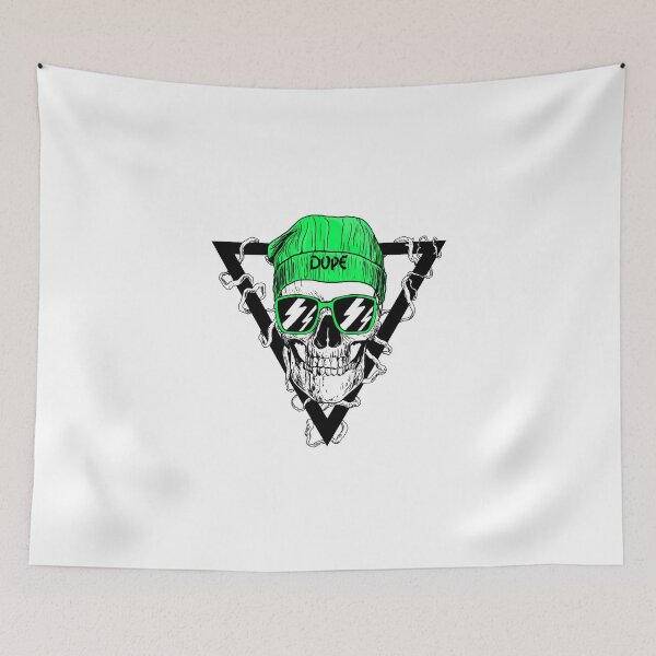 Item preview, Bmx Dope Skull designed and sold by ChelseaSlater.