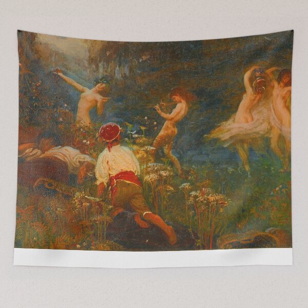 Item preview, First Sketch For The Vintage Morn Herbert James Draper (English, 1864-1920) designed and sold by TeeARTHY.