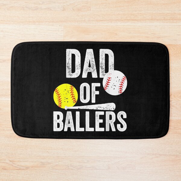 Item preview, Dad Of Ballers Funny Dad Of Baseball And Softball Player designed and sold by MichelSorour.