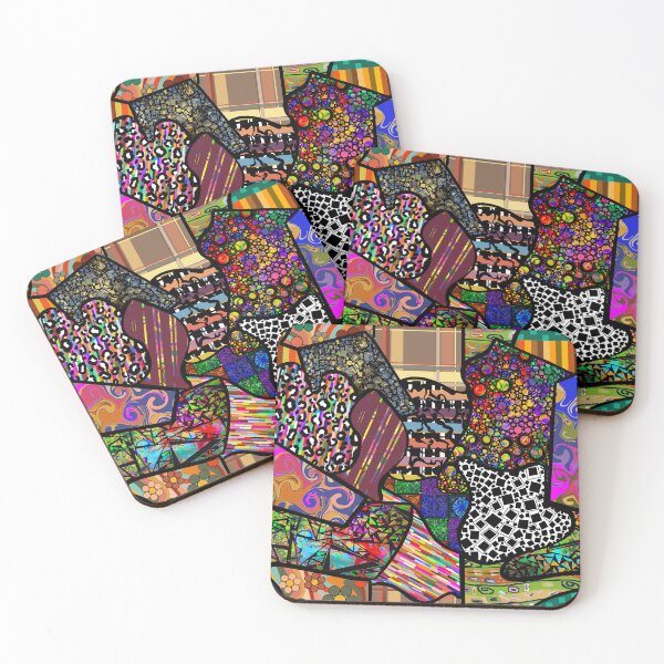 Item preview, Hippie Patchwork Pattern  designed and sold by missdebi27.