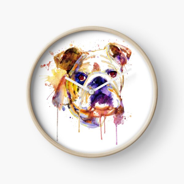 Item preview, English Bulldog Head designed and sold by Marian Voicu.