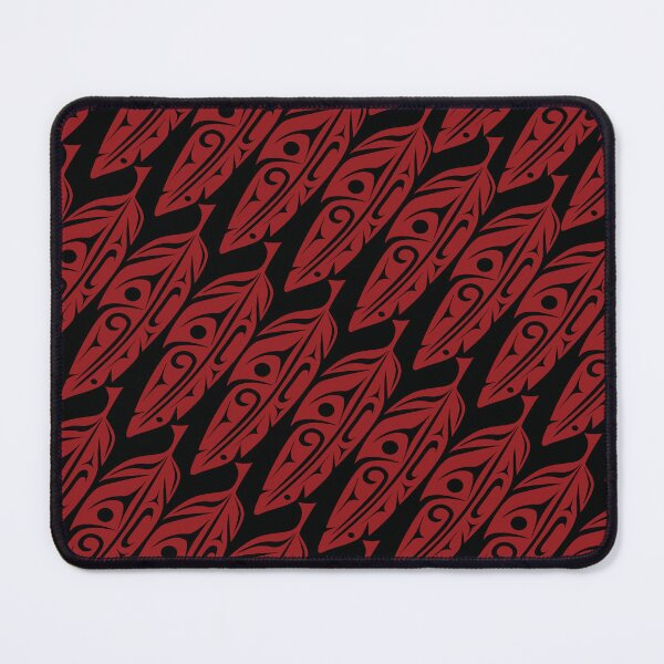 Item preview, Feathers - Red - Angled designed and sold by Lou-ann Neel.