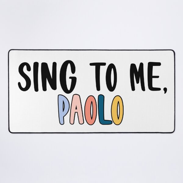 Item preview, sing to me paolo designed and sold by 3rdgilmoregirl.