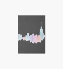 Painted City Skyline Art Board